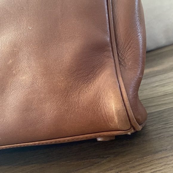 Coach Hudson Leather Briefcase Messenger Bag - Picture 12 of 15